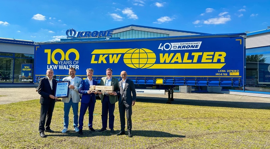 Krone in LKW Walter praznujeta 40 let partnerstva