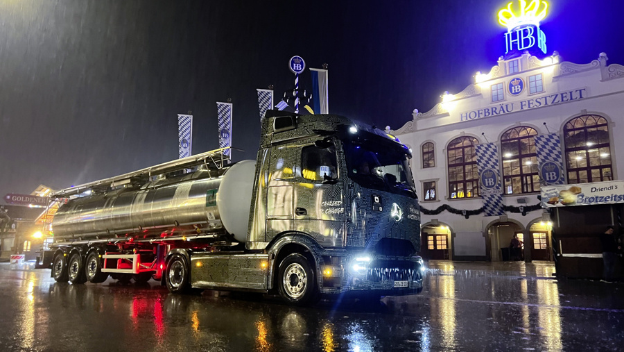 Mercedes eActros 600 Oktoberfest