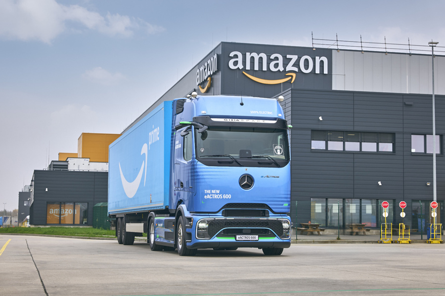 Mercedes eActros 600 Amazon