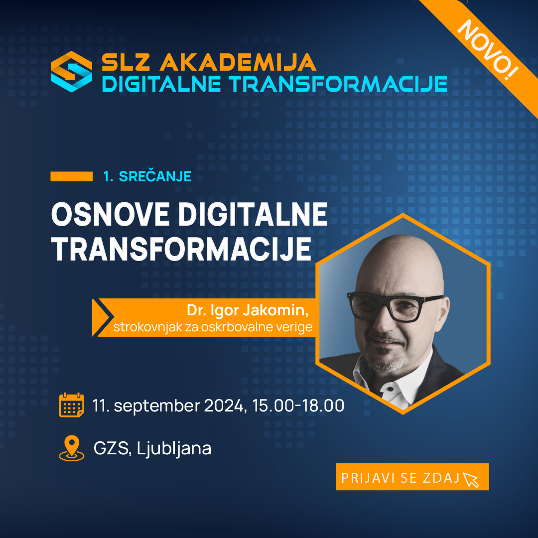 Slovensko logistično združenje organizira serijo predavanj na temo digitalne transformacije