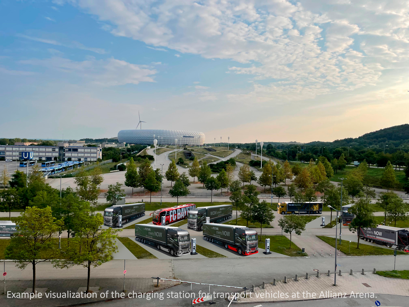 MAN stanica za punjenje Allianz Arena